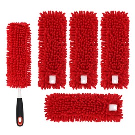 Yicotira Reusable Microfiber Duster Refills Compatible with OXO & for MR.SIGA Duster- Washable Dusters Refill for OXO Good Grips Extendable Duster for Cleaning, 2 Pack (Handle is Not Included)