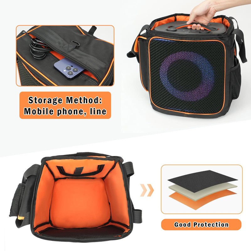 CltrCr JBL Party Box Encore 2 Backpack, Speaker Bag Compatible