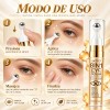 Suero Para Ojos Retinol Colágeno Cafeína Péptidos 15ml 2pcs