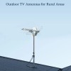 Lava 125 mile LAVA HD-2605, Ultra 4K Outdoor TV Antenna,
