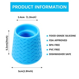 4 Pieces Portable Dog Shower Head Outdoor Shower Camp Shower Attachment Blue Green Water Sprayer Bottle Attachment Pet Shower Supplies Attachment Beach Shower for Outdoor Hiking Camping Dirt Removing