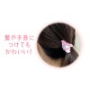 Tee's Factory Sanrio SR-5537621MM Rubber Hair Elastics, My Melody, Φ1.8