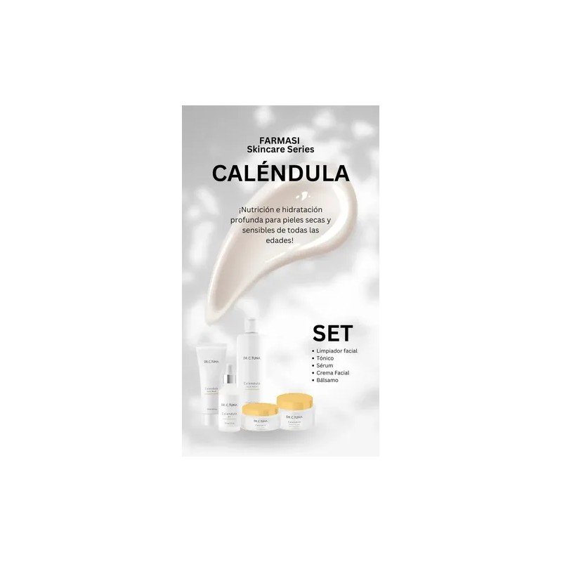 Tónico Facial Caléndula Face Toner Farmasi Dr. C. Tuna Tipo