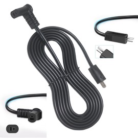 Huzum Extension Cord for Lift Chair or Power Recliner, 6.5 Ft 2 Pin L Shape Cable Replacement Cable for Okin Limoss Lazy boy Pride Catnapper Lift Chair or Power Recliner, Huzum-2M ExC