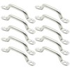 VIKKSAER 10 Pcs Boat Top Pad Eye Deck Loop Tie