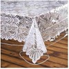 Better Home Clear Decorative Tablecloth Cover and Furniture Protector, Multi
