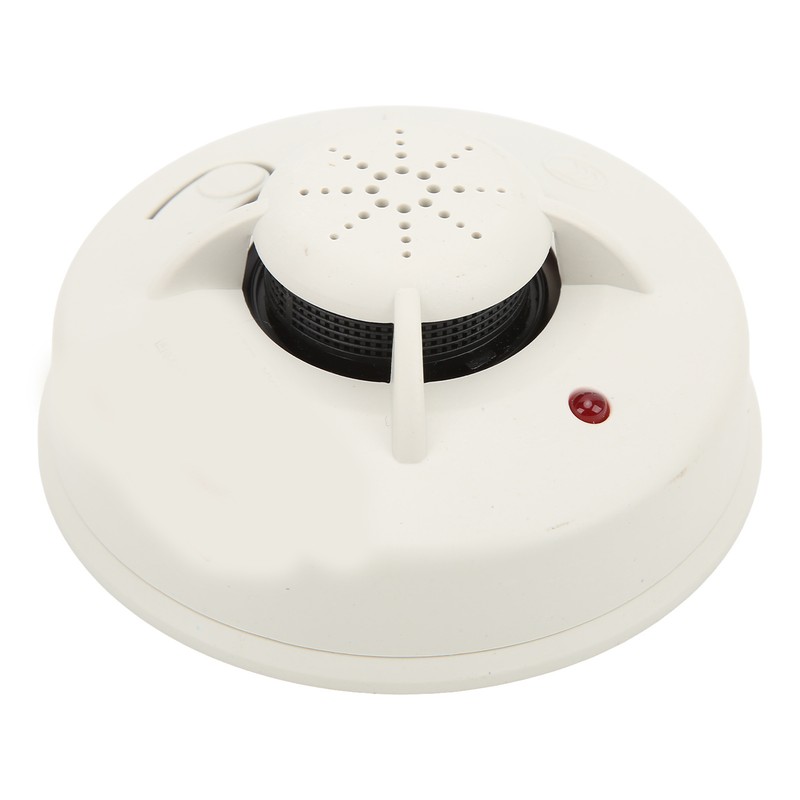 Smoke Alarm Battery Operated LED Indicator Quick Response Dustproof 360°
