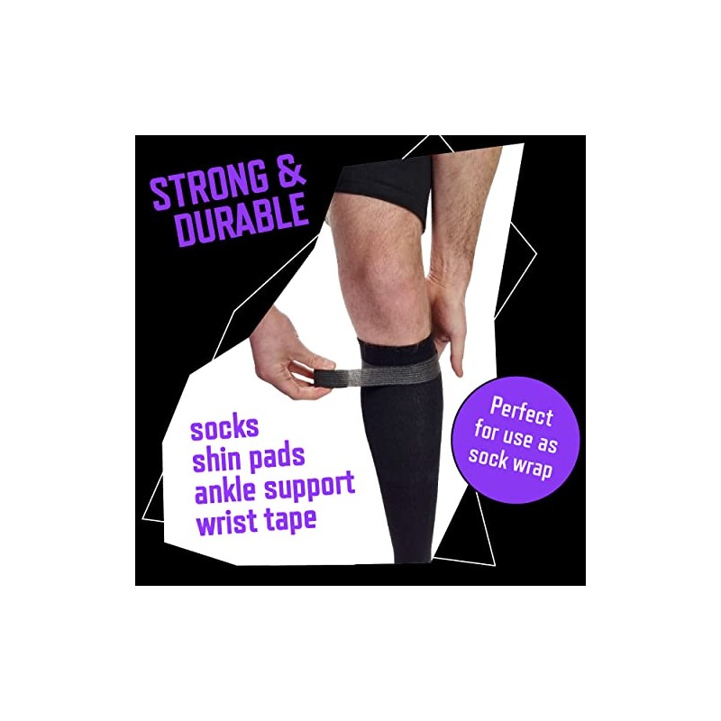 Black Self Adherent Cohesive Bandages 2.5cm x 4.5m Box of