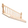 Doll House Stairs Staircase Glossy Rounded Corners Birch Material DIY