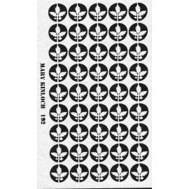 Dollhouse miniature DIY  1/12th scale laser cut tomato leaves # 192