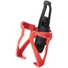 IBERA IB-BC17 Bottle Cage, Adjustable Bottle Cage, Red, 2.5 oz