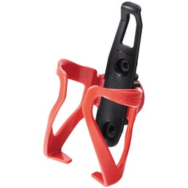 IBERA IB-BC17 Bottle Cage, Adjustable Bottle Cage, Red, 2.5 oz (70 g), Polycarbonate, Adjustable Size, Durable Design
