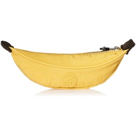 Kipling Women Pencil Cases, Banana Yellow, 25cm