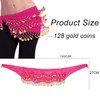 [Morices] Belly Dance Skirt, 3 Rows Belly Dance Hip Scarf