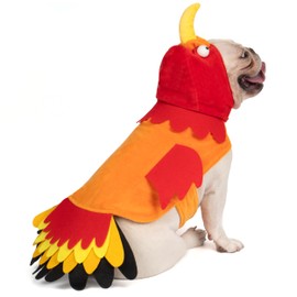 cyeollo Dog Costume (Large, Small Breeds) - Polyester - Machine Wash - Buckle Closure