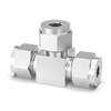 TAISHER 2 PCS 304 Stainless Steel Compression Tube Pipe Fitting