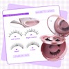 Magnetic Eyelashes Natural Look 2 Pairs Magnetic Lashes with Applicator