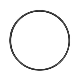 QUARKZMAN 170 mm x 163 mm x 3.5 mm Nitrile Rubber O-Rings x 1 Piece Round Sealing Disc for Tap Plumber Repair Seal Connection [Black]