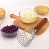 Tmflexe UPGRADED Potato Masher Stainless Steel Heavy Duty Strong Anti-slip