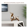 Bull Sculpture Ornaments Exquisite Details Smoother Lines Lucky Home Decorations