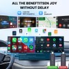 CarlinKit Mini SE Pro 2-in-1 Wireless Adapter for CarPlay/Android Auto