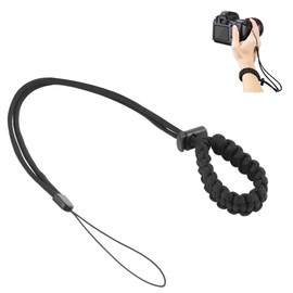 Hensych Universal Geflochtenes Nylon Einstellbar Trageschlaufe Schlüsselband Handschlaufe Kameragurt Anti-verloren für GO-PRO/Insta360/OSMO/DSLR Sportkameras/Smartphone etc
