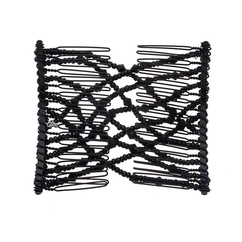 FXBLING Fashion Trend Easy Stretchable Double Combs Magic Hair Combs-