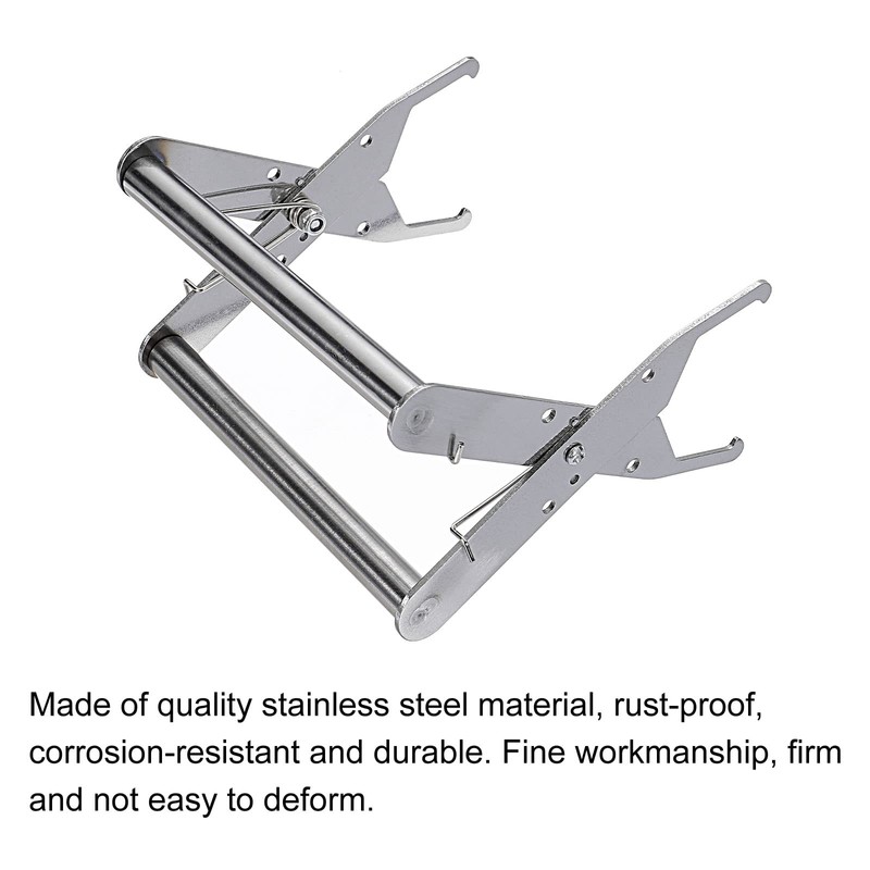 HARFINGTON Frame Grip Holder, Stainless Steel Beehive Frame Gripper Tool