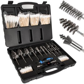 BELIFLY Professional Diesel Injector Seat Brush Cleaning Kit 8090S on Cylinder Heads Stainless Steel