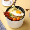 Portable Mini Rice Cooker 1.8L Small Electric Nonstick Rice Cooker