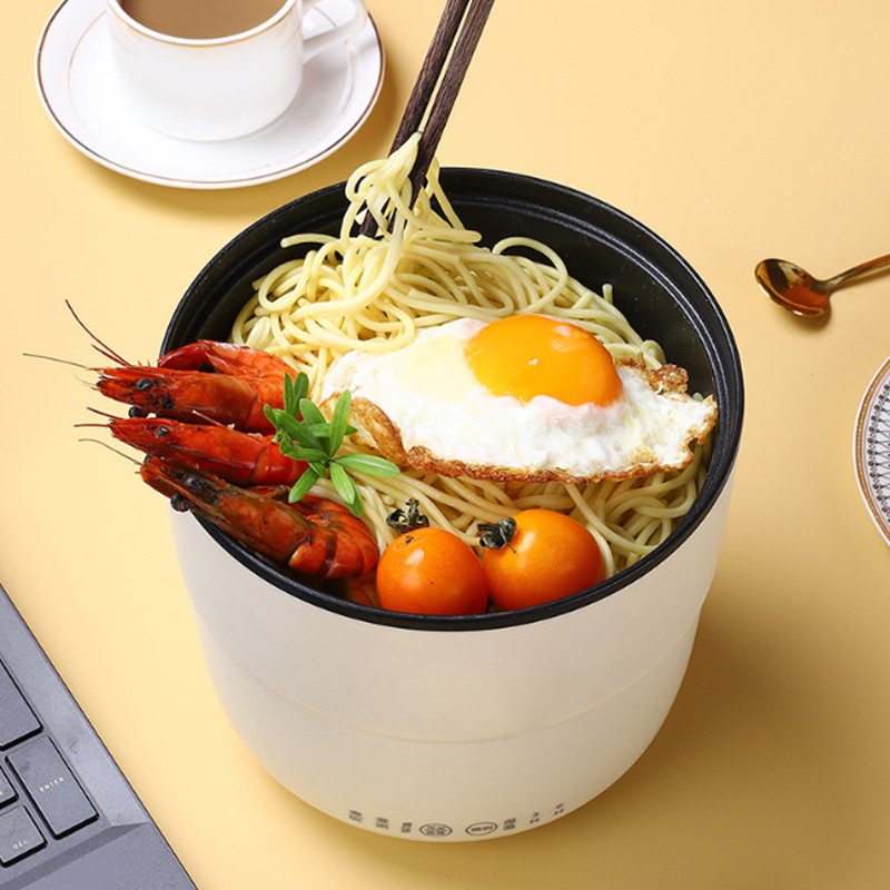 Portable Mini Rice Cooker 1.8L Small Electric Nonstick Rice Cooker
