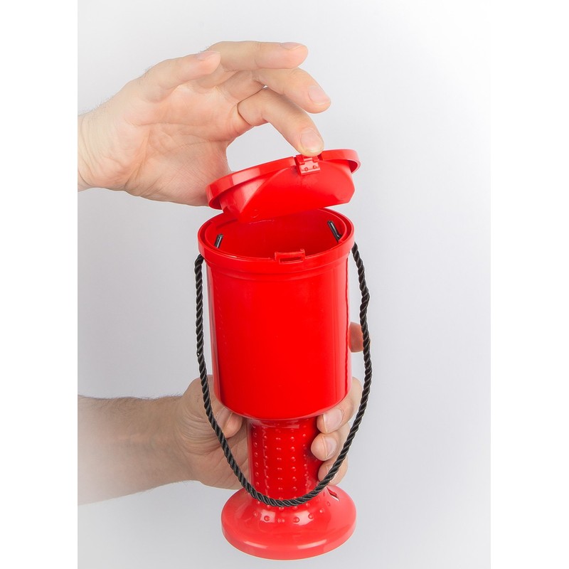 Hand Held Plastic Collection Box. - Coin Collection Box- Donation