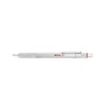 rOtring 600 Mechanical Pencil Silver Ergonomic Hexagonal Metal Body