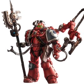 BEERISE JOYTOY 1/18 Action Figures - Warhammer 40,000 Ultramarines Primaris Techmaris Techmarine - 5‘’,Classic Character,Collectible,Age 15 and Above