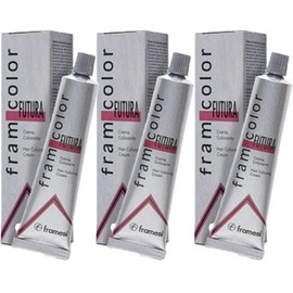 3 Pack Framesi Framcolor Futura Color Cream 9D Very Pale Golden Blonde 2 oz 9 D