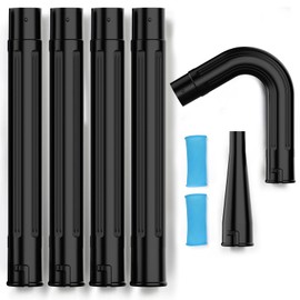 Sealegend Gutter Cleaning Tools for 2-1/2 in. Wet/Dry Vacuum Cleaner, Shop Vac Hose Attachments for Cleaning or Blowing Debris from Gutters Up to 5.6FT, Upgrade Lockout Design Shop Vac Accessories