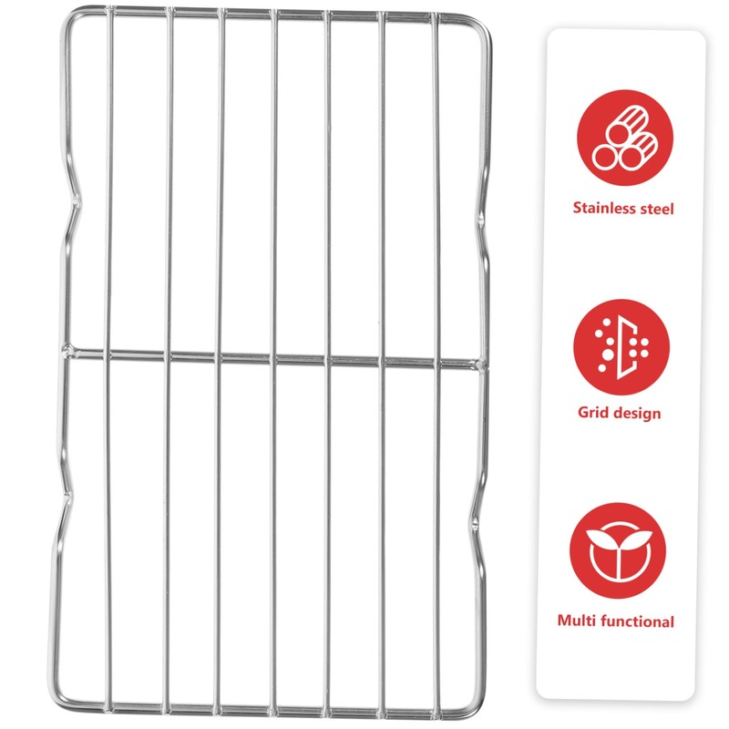 Ipetboom Stainless Steel Baking Rack for Bbq Grilling Oil Dripping