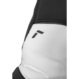 Reusch Amira Gore-Tex Mitten Warm, Waterproof, Windproof and Breathable Mittens Winter Gloves Snow Gloves Ski Gloves for Women, Black/White