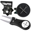 Adhere Golf ball Markers Soft Enamel golf ball markers with