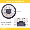 2 Pack 5 Inch Sander Pad Replacement, Metal Sander Backing