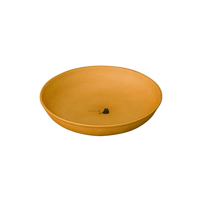 Masakazu CHAT DU CAFE Round Plate, Size L: Diameter 8.9