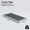 Vehowy 4 Inch Box Spring for Twin Bed,Twin Size Box