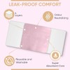 2 x Washable Incontinence Bed Pads Pink | 85 x
