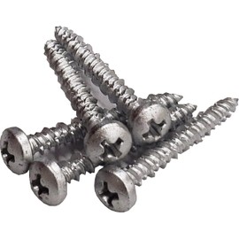 GROVE CVP432 Concrete Screw Pan 150 Pieces Diameter 0.16 x 1.3 inches (4.0 x 32 mm)