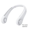 Portable Bladeless Neck Fan for Hands-Free Cooling – 5-Speed USB