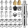 LATRAT Pack of 26 Camera Screws, 1/4 Inch to 3/8