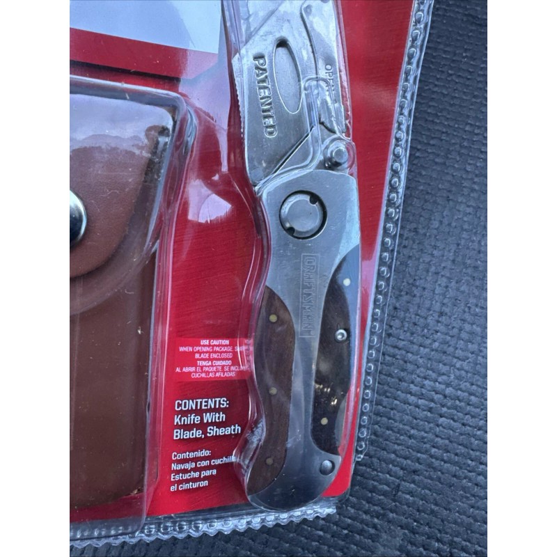 Craftsman Sears Craftsman Nos Folding Lockback Utility Knife 94845 Wood