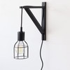 PRIADE Wall Mounted Wood Bracket for Hanging Sconce Pendant Lamp