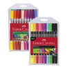 Faber-Castell 151119 Double Fibre Pens, Pack of 20 x 1
