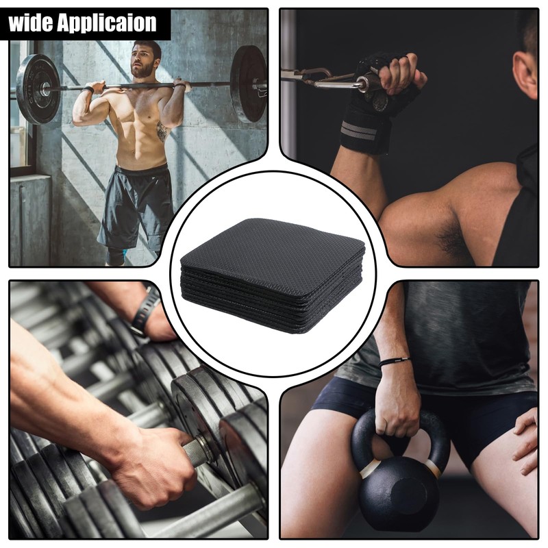 BOHUIZ Pack of 10 Grip Pads, Weight Training, Neoprene Grip